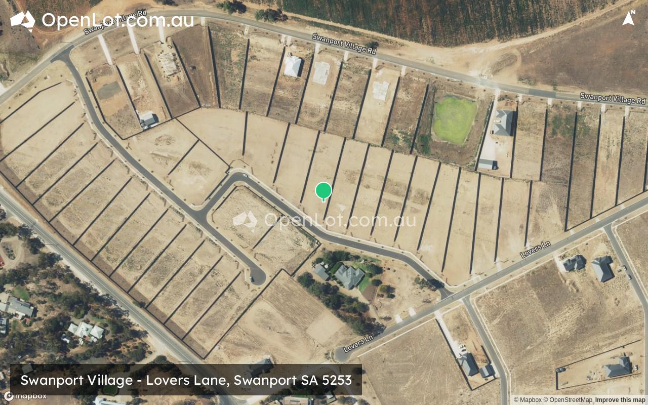 Satellite image for Swanport Village - Lovers Lane, Swanport SA 5253
