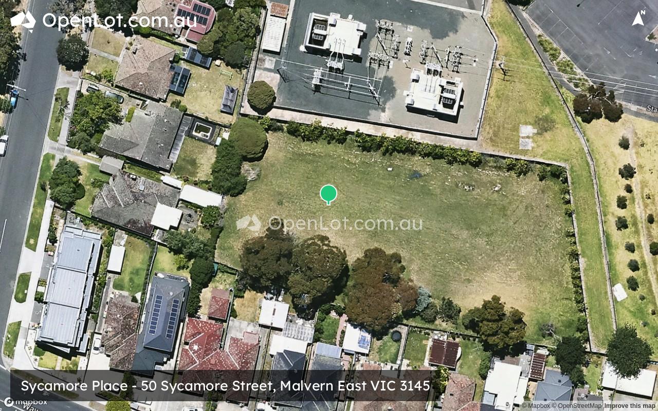 Satellite image for Sycamore Place - 50 Sycamore Street, Malvern East VIC 3145
