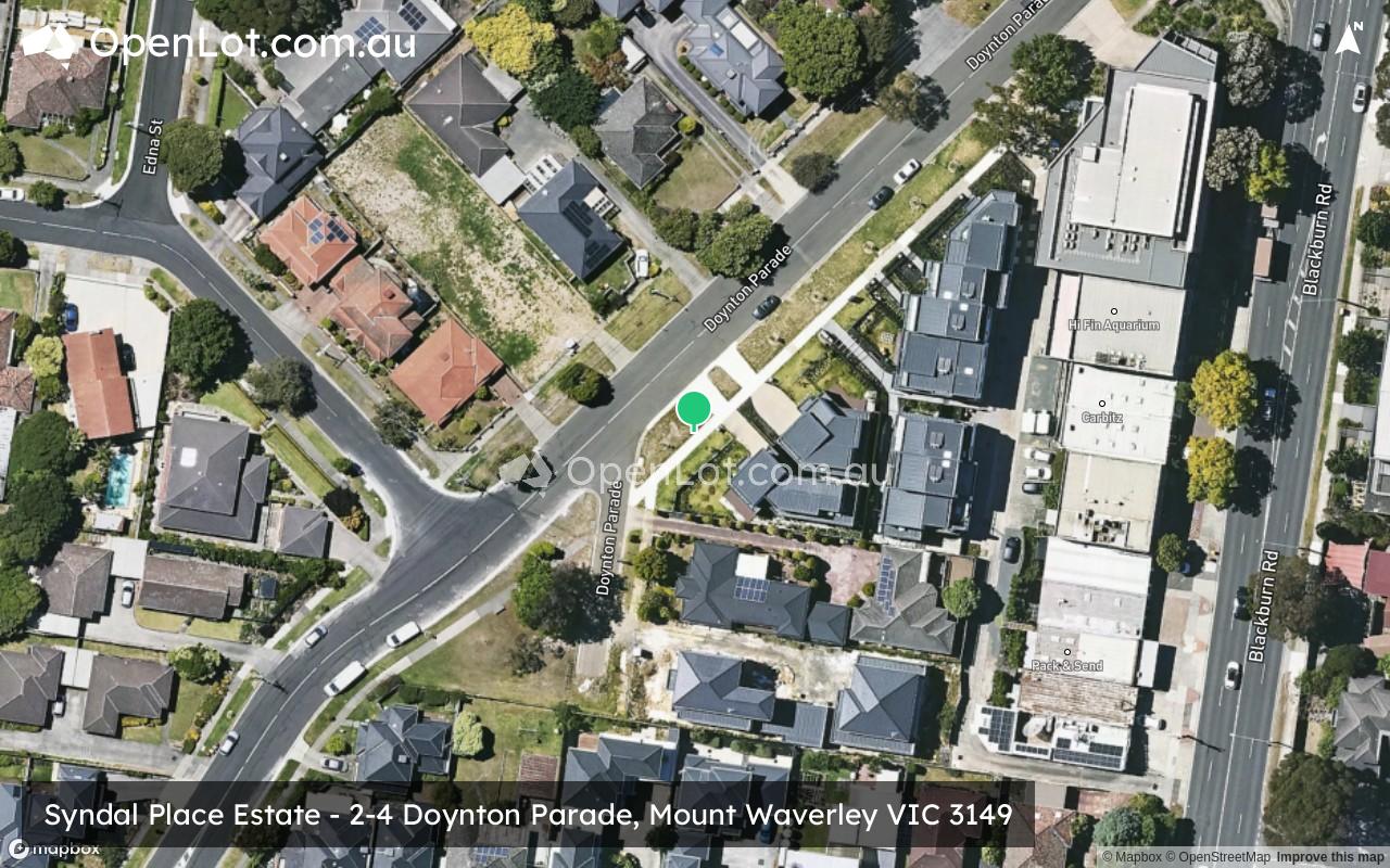 Satellite image for Syndal Place Estate - 2-4 Doynton Parade, Mount Waverley VIC 3149