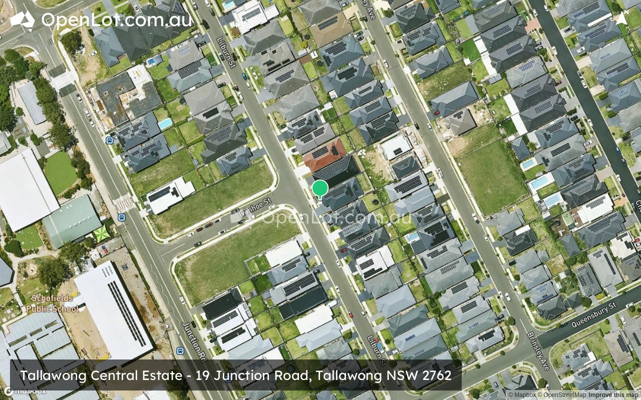 Satellite image for Tallawong Central Estate - 19 Junction Road, Tallawong NSW 2762