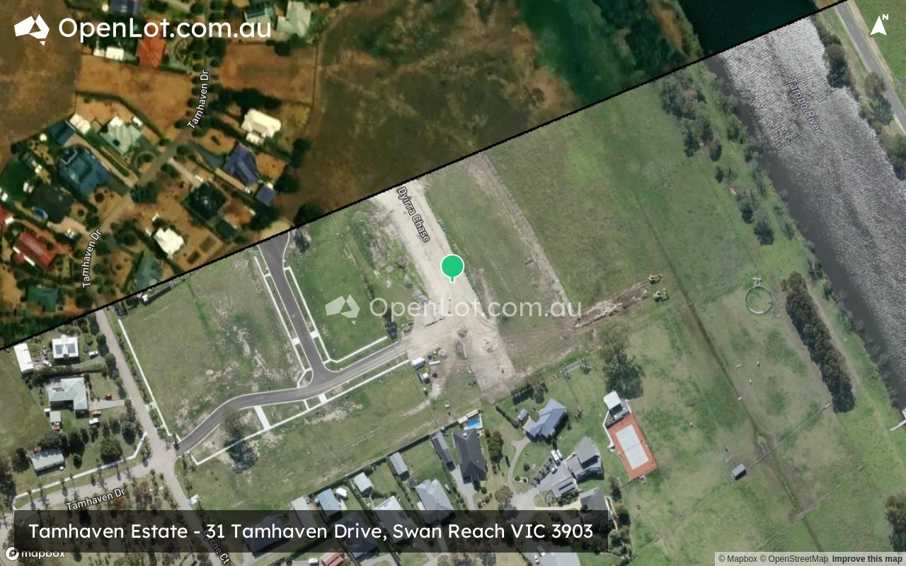 Satellite image for Tamhaven Estate - 31 Tamhaven Drive, Swan Reach VIC 3903