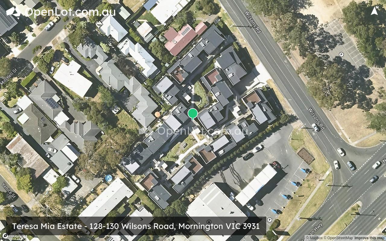 Satellite image for Teresa Mia Estate - 128-130 Wilsons Road, Mornington VIC 3931