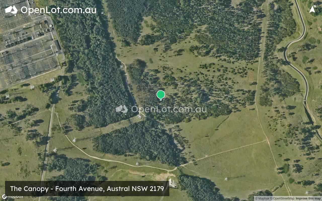 Satellite image for Gurner Avenue Estate - Fourth Avenue, Austral NSW 2179