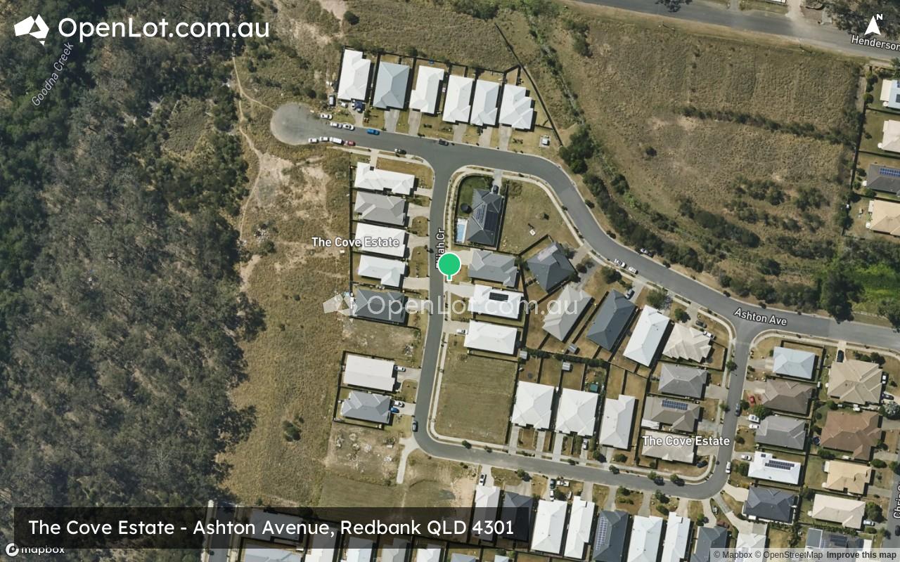 Satellite image for The Cove Estate - Ashton Avenue, Redbank QLD 4301