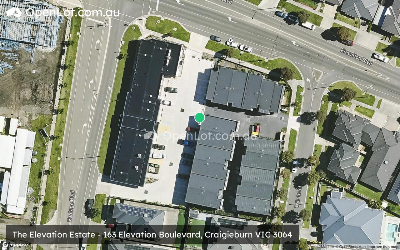 Satellite image for The Elevation Estate - 163 Elevation Boulevard, Craigieburn VIC 3064