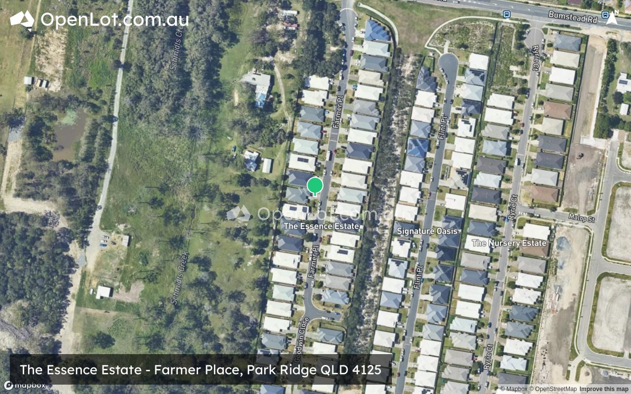 Satellite image for The Essence Estate - Farmer Place, Park Ridge QLD 4125