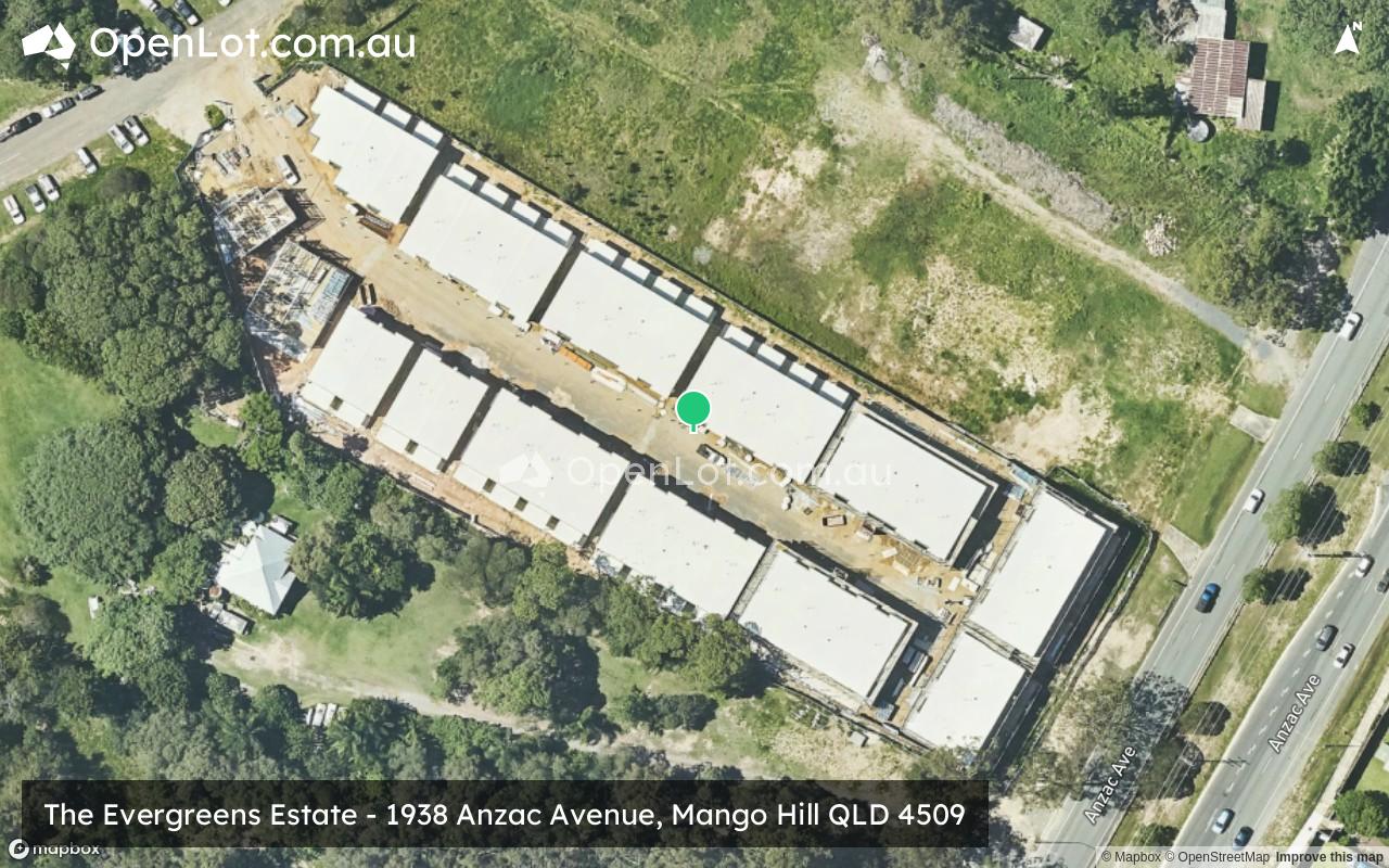 Satellite image for 1938 Anzac Avenue, Mango Hill QLD 4509
