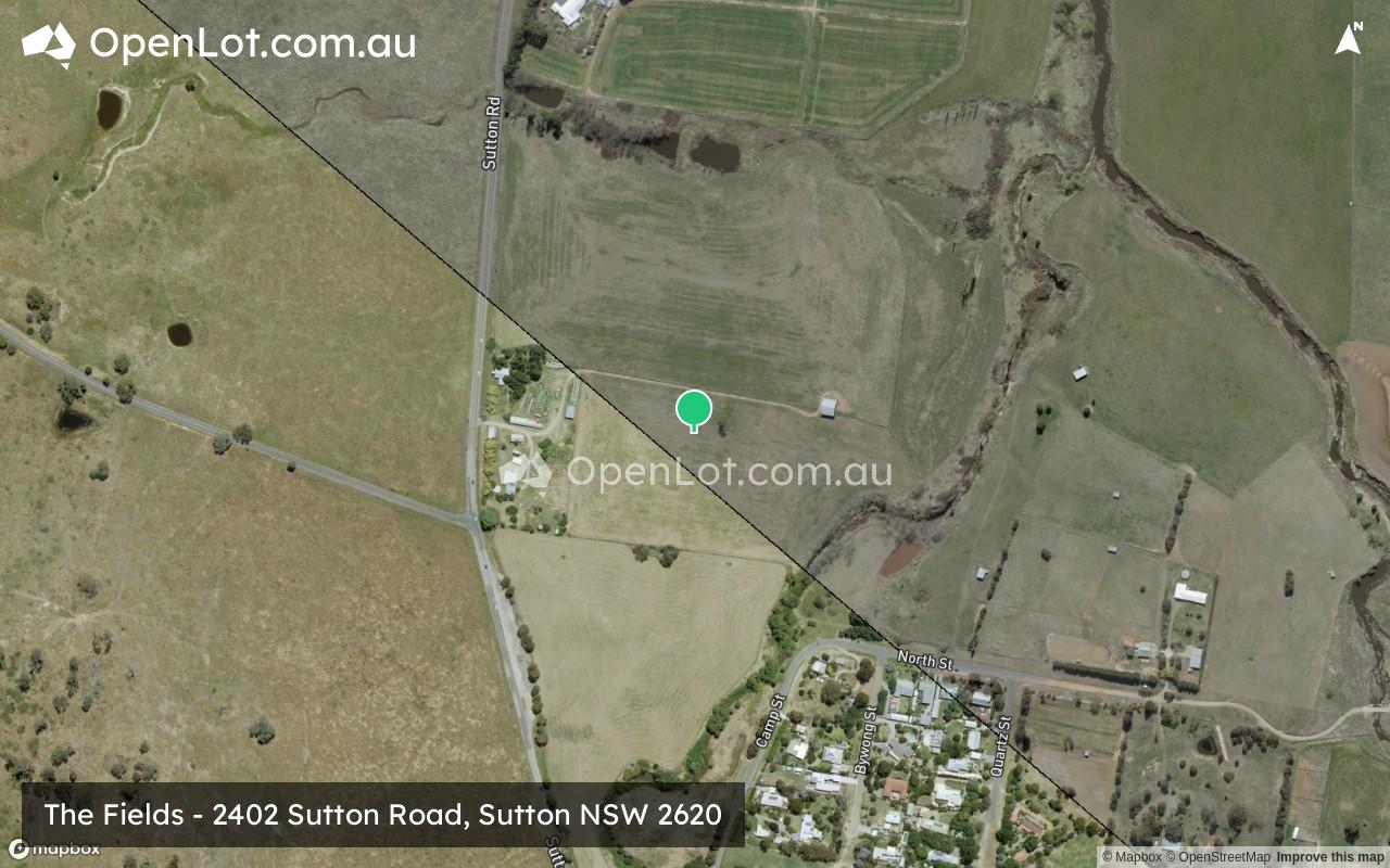 Satellite image for 2402 Sutton Road, Sutton NSW 2620