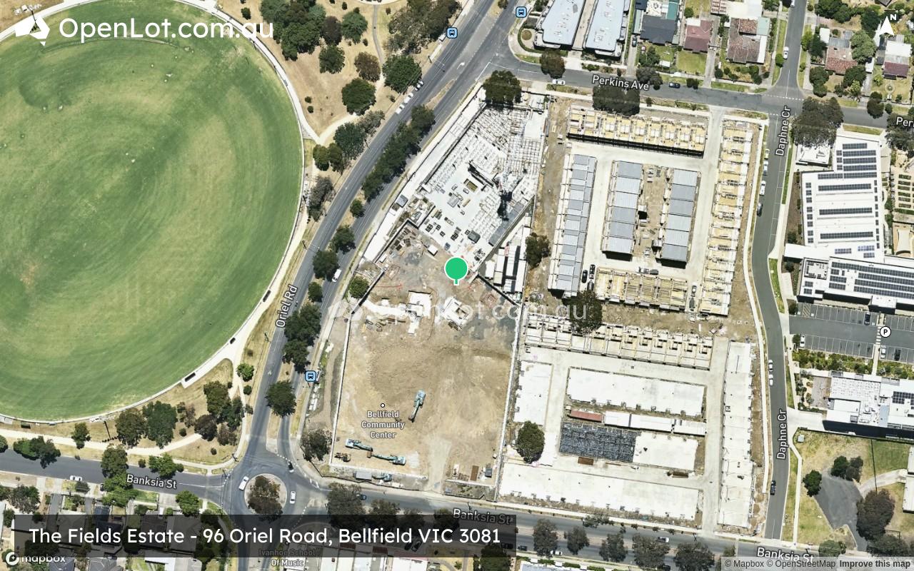 Satellite image for The Fields Estate - 96 Oriel Road, Bellfield VIC 3081