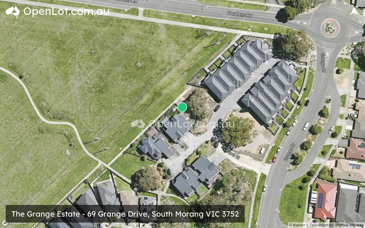 Satellite image for The Grange Estate - 69 Grange Drive, South Morang VIC 3752