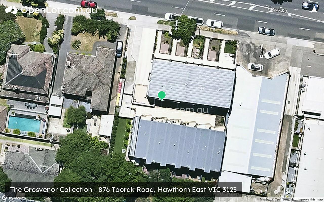 Satellite image for The Grosvenor Collection - 876 Toorak Road, Hawthorn East VIC 3123