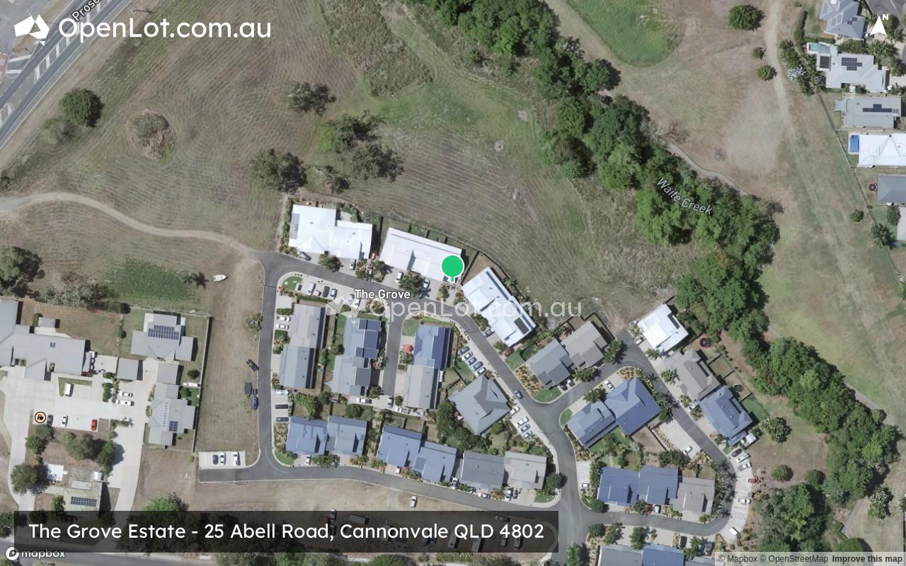 Satellite image for The Grove Estate - 25 Abell Road, Cannonvale QLD 4802