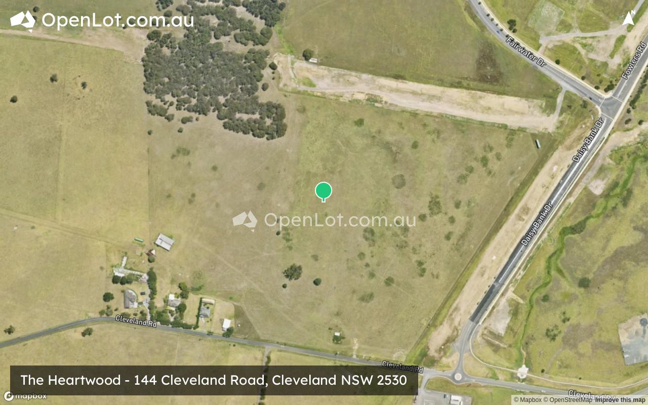Satellite image for The Heartwood - 144 Cleveland Road, Cleveland NSW 2530