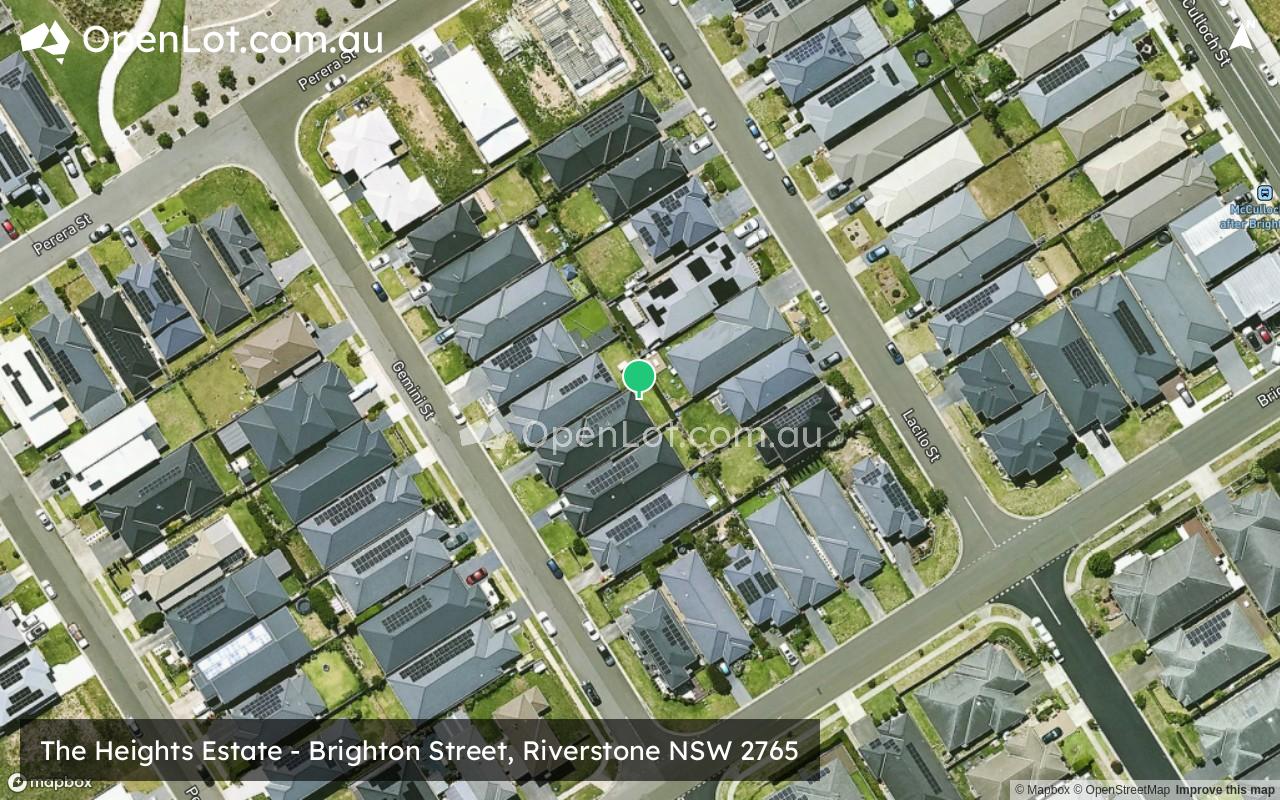 Satellite image for The Heights Estate - Brighton Street, Riverstone NSW 2765
