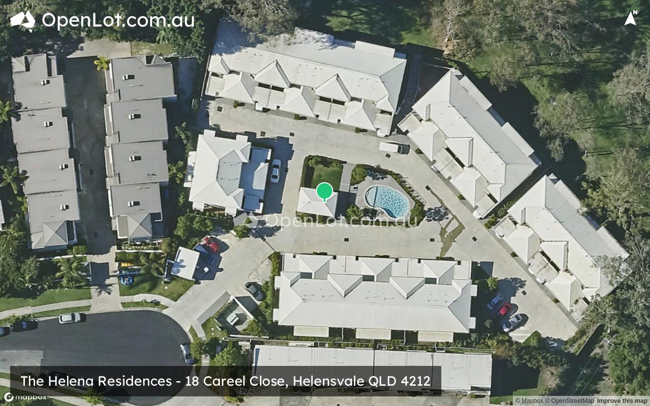 Satellite image for The Helena Residences - 18 Careel Close, Helensvale QLD 4212