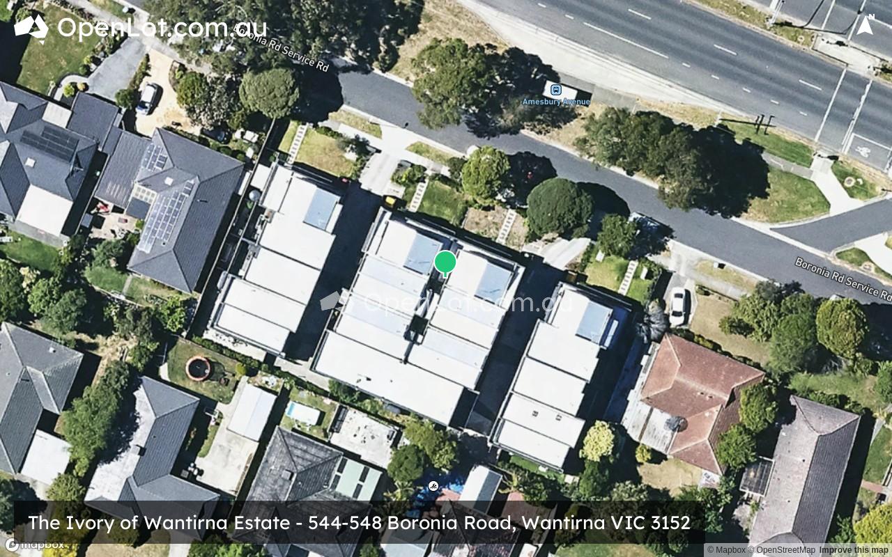 Satellite image for The Ivory of Wantirna Estate - 544-548 Boronia Road, Wantirna VIC 3152