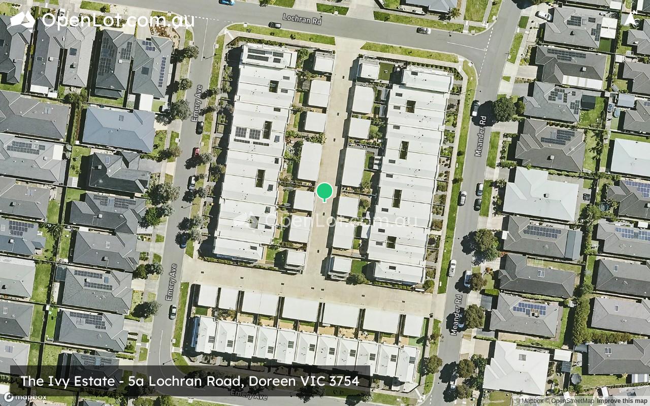 Satellite image for The Ivy Estate - 5a Lochran Road, Doreen VIC 3754