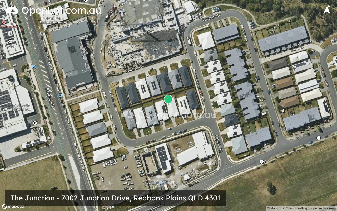 Satellite image for The Junction - 7002 Junction Drive, Redbank Plains QLD 4301