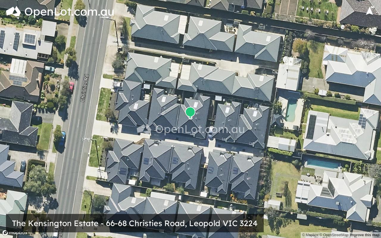 Satellite image for The Kensington Estate - 66-68 Christies Road, Leopold VIC 3224