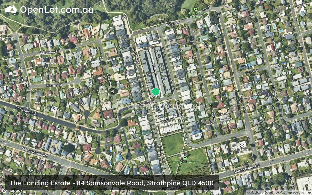 Satellite image for The Landing Estate - 84 Samsonvale Road, Strathpine QLD 4500