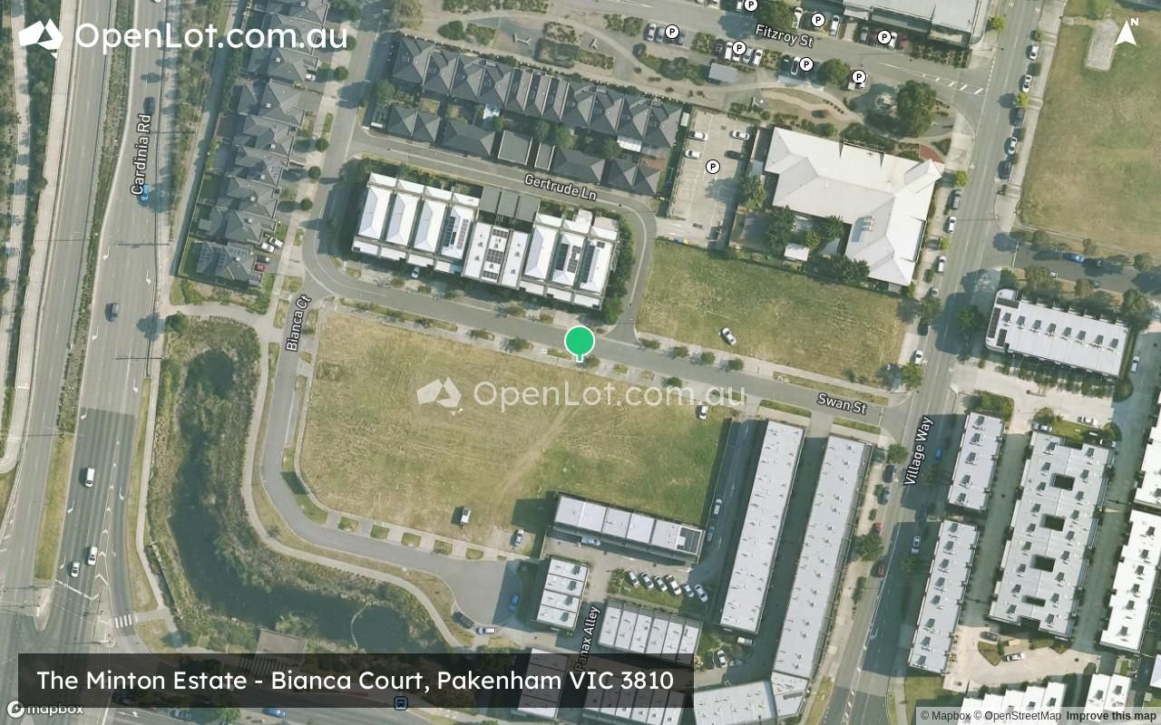Satellite image for The Minton Estate - Bianca Court, Pakenham VIC 3810