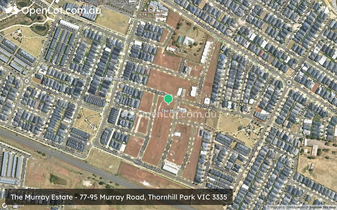 Satellite image for The Murray Estate - 77-95 Murray Road, Thornhill Park VIC 3335