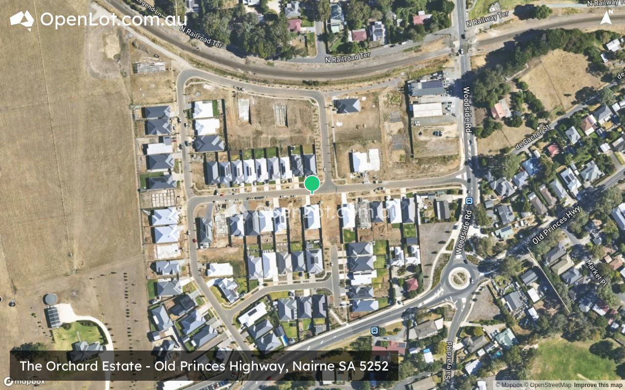 Satellite image for The Orchard Estate - Old Princes Highway, Nairne SA 5252