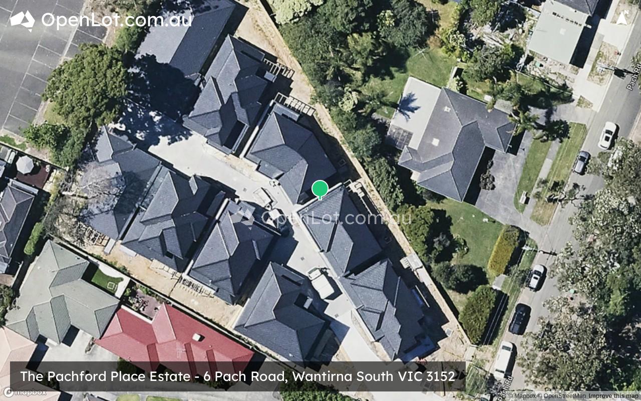 Satellite image for The Pachford Place Estate - 6 Pach Road, Wantirna South VIC 3152