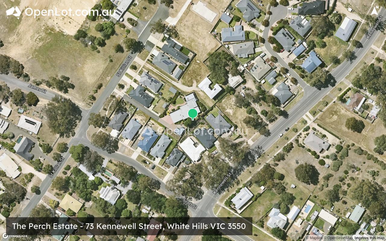 Satellite image for The Perch Estate - 73 Kennewell Street, White Hills VIC 3550