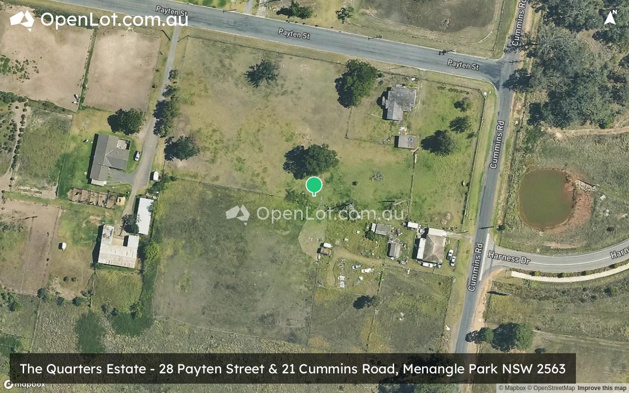 Satellite image for The Quarters Estate - 28 Payten Street & 21 Cummins Road, Menangle Park NSW 2563