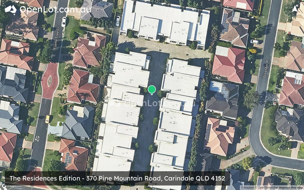 Satellite image for The Residences Edition - 370 Pine Mountain Road, Carindale QLD 4152