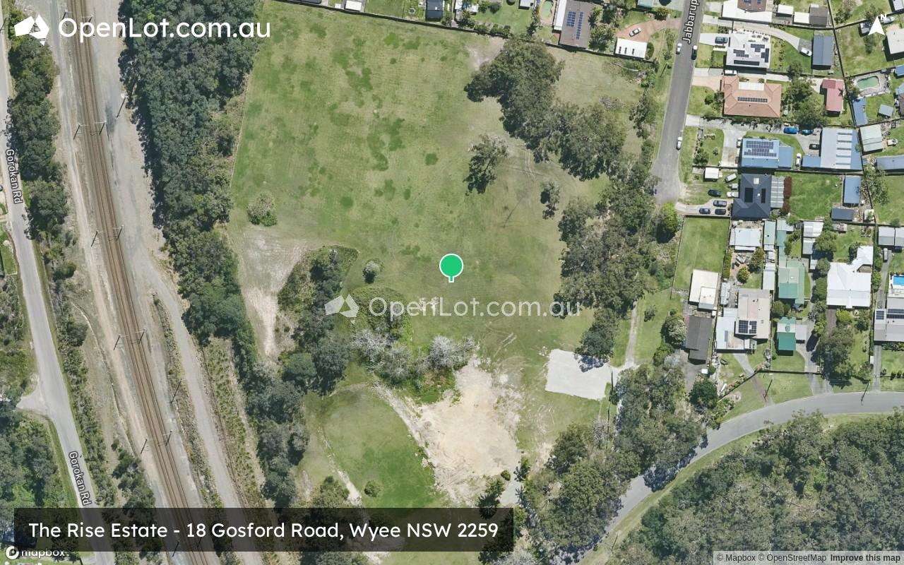 Satellite image for 18 Gosford Road, Wyee NSW 2259