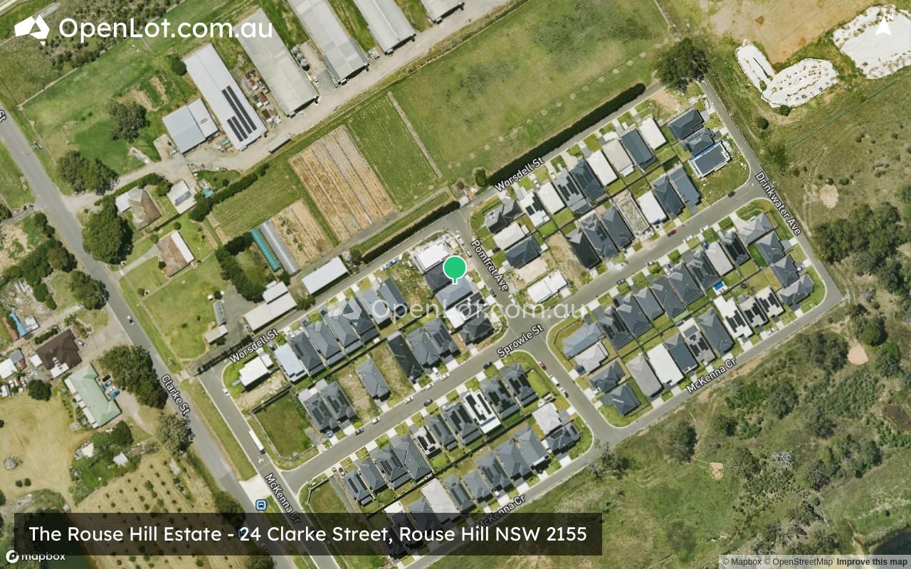 Satellite image for The Rouse Hill Estate - 24 Clarke Street, Rouse Hill NSW 2155