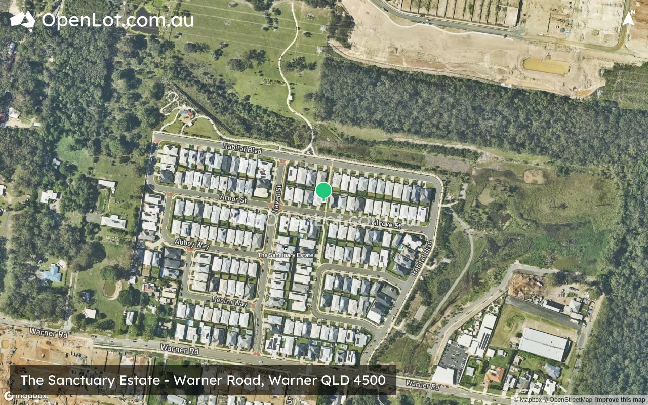 Satellite image for The Sanctuary Estate - Warner Road, Warner QLD 4500