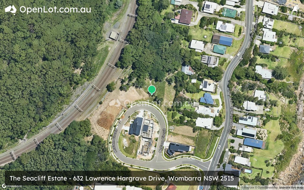 Satellite image for The Seacliff Estate - 632 Lawrence Hargrave Drive, Wombarra NSW 2515
