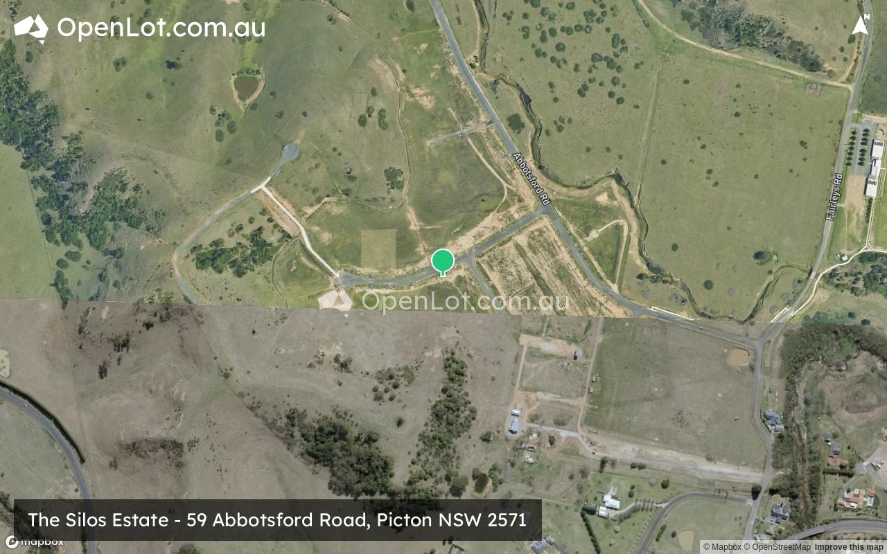 Satellite image for The Silos Estate - 59 Abbotsford Road, Picton NSW 2571