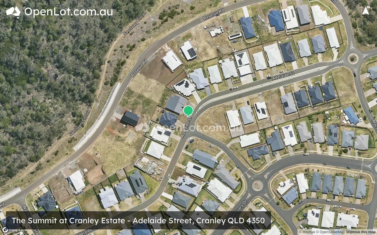 Satellite image for The Summit at Cranley Estate - Adelaide Street, Cranley QLD 4350