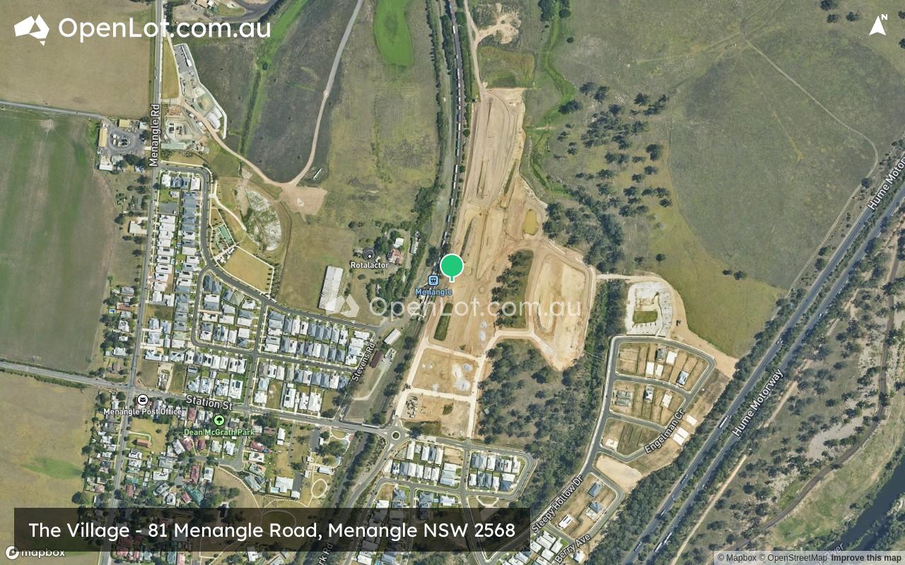 Satellite image for The Village - 81 Menangle Road, Menangle NSW 2568