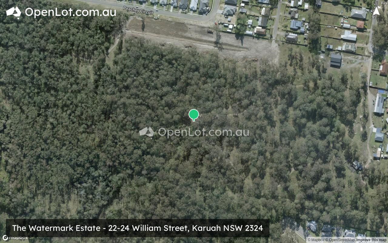 Satellite image for The Watermark Estate - 22-24 William Street, Karuah NSW 2324