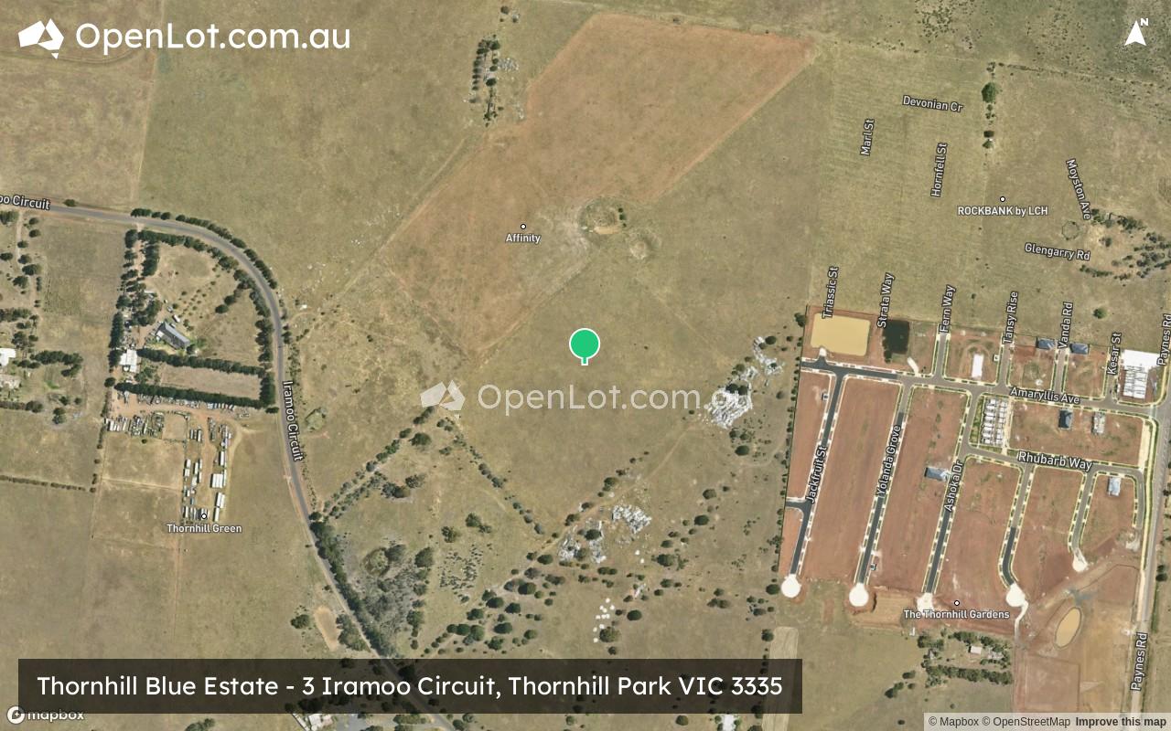 Satellite image for Thornhill Blue Estate - 3 Iramoo Circuit, Thornhill Park VIC 3335