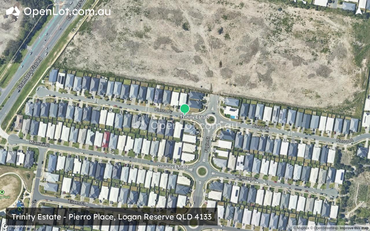 Satellite image for Trinity Estate - Pierro Place, Logan Reserve QLD 4133