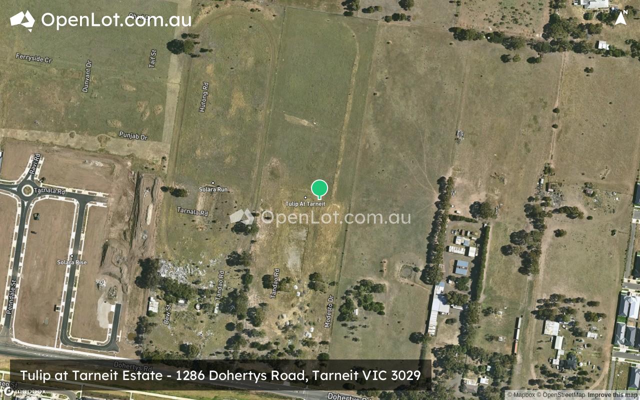 Satellite image for Tulip at Tarneit Estate - 1286 Dohertys Road, Tarneit VIC 3029