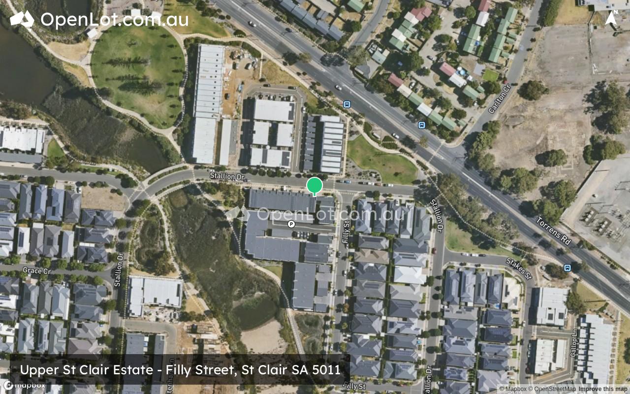Satellite image for Upper St Clair Estate - Filly Street, St Clair SA 5011