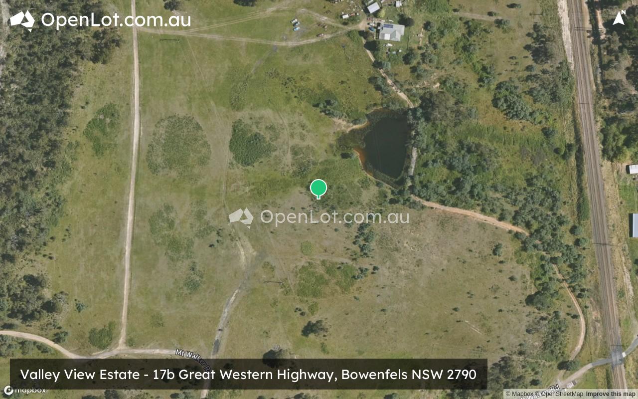 Satellite image for Valley View Estate - 17b Great Western Highway, Bowenfels NSW 2790