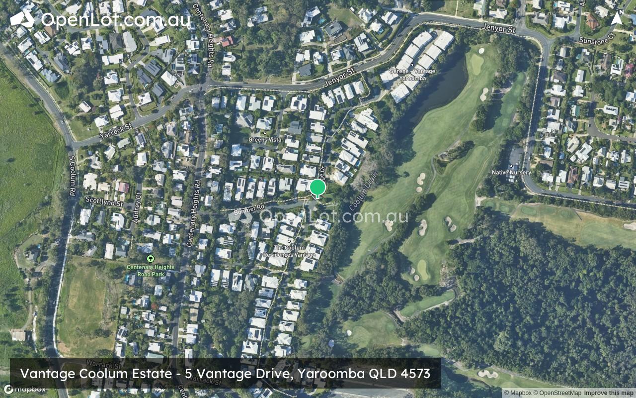 Satellite image for Vantage Coolum Estate - 5 Vantage Drive, Yaroomba QLD 4573