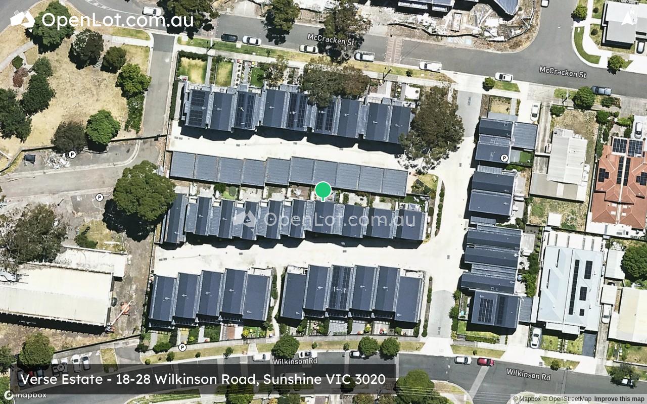 Satellite image for Verse Estate - 18-28 Wilkinson Road, Sunshine VIC 3020