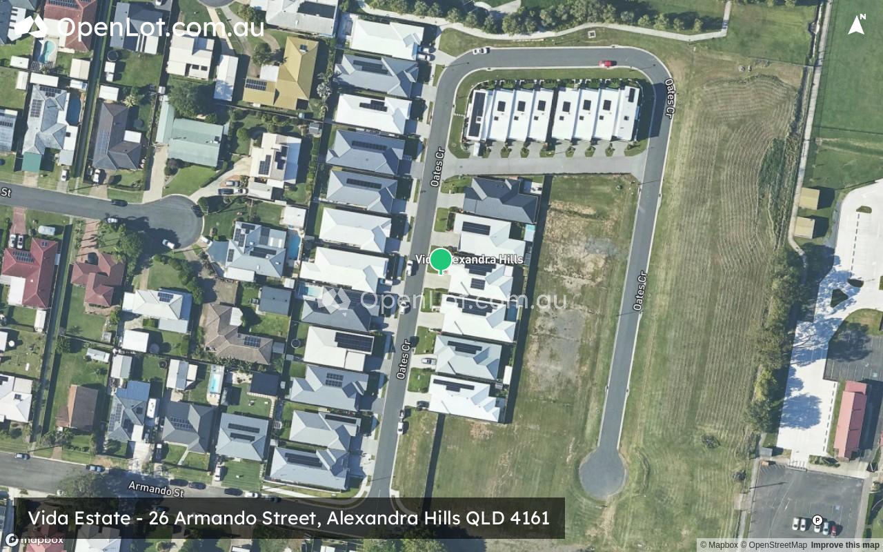 Satellite image for Vida Estate - 26 Armando Street, Alexandra Hills QLD 4161
