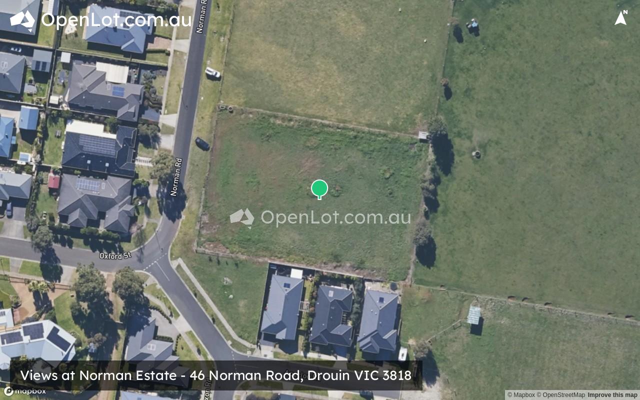Satellite image for Views at Norman Estate - 46 Norman Road, Drouin VIC 3818