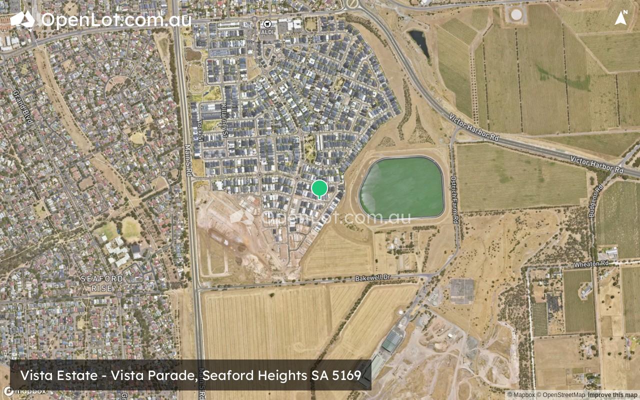 Satellite image for Vista Estate - Vista Parade, Seaford Heights SA 5169
