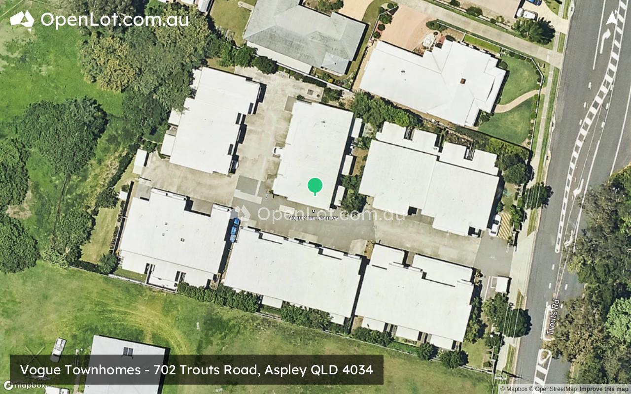 Satellite image for Vogue Townhomes - 702 Trouts Road, Aspley QLD 4034